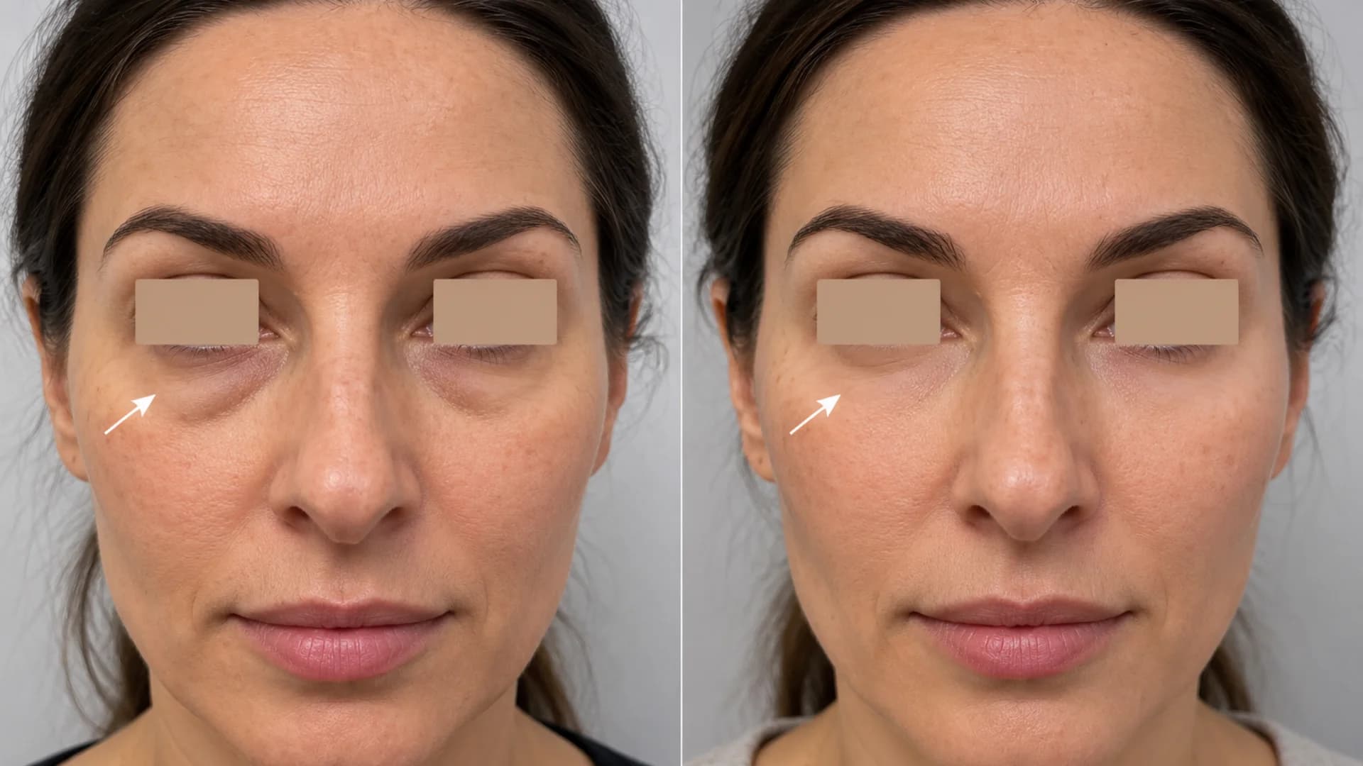 Dermal filler before and after case 2