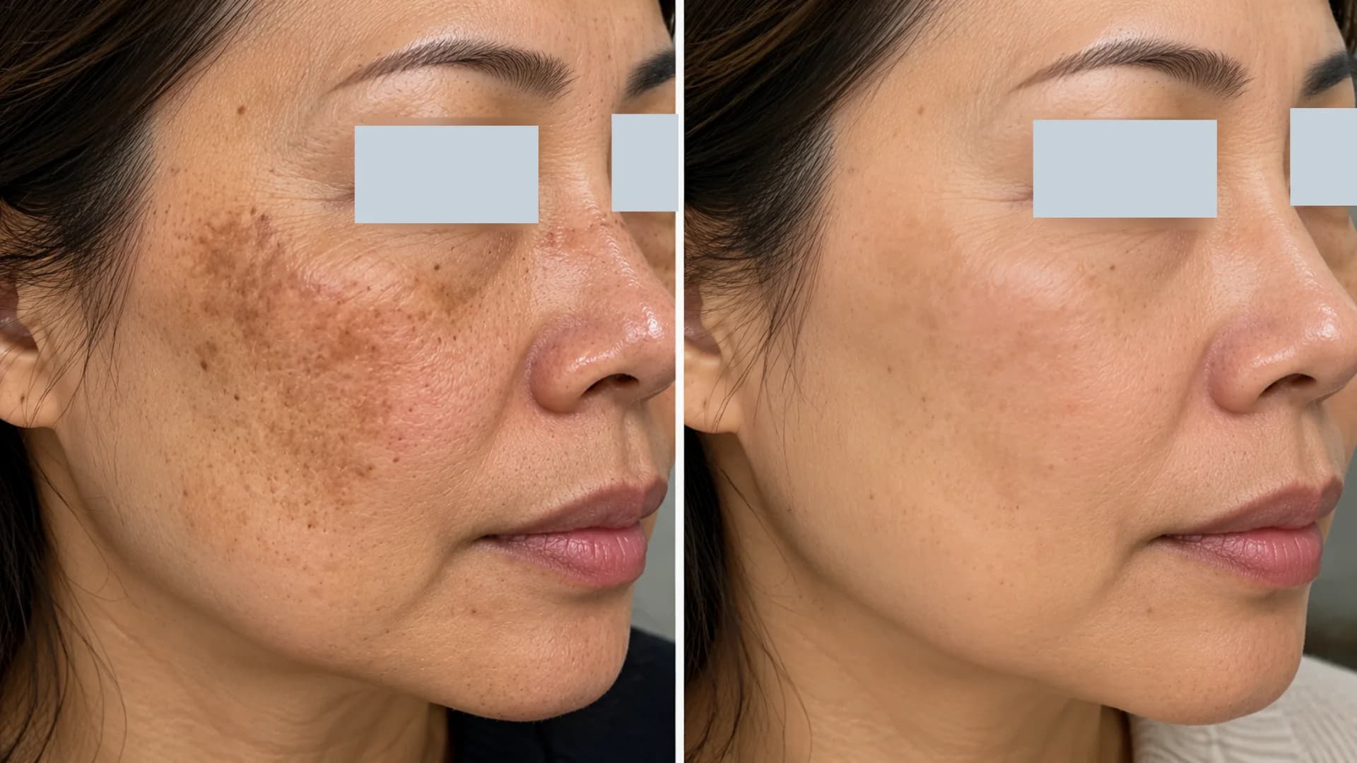 Melasma treatment before and after 1