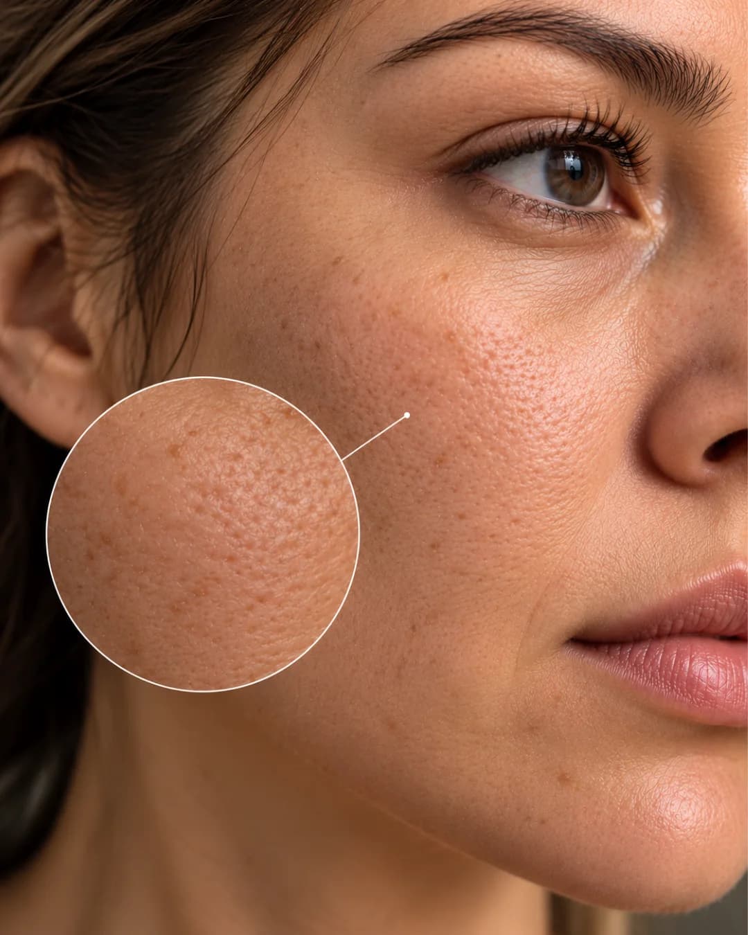 Enlarged Pores & Uneven Texture