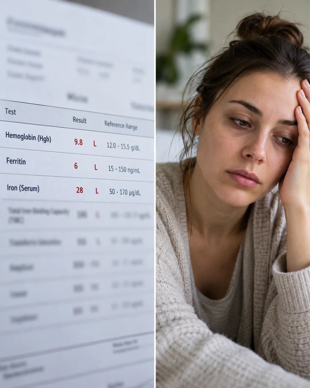 Iron Deficiency & Low Ferritin