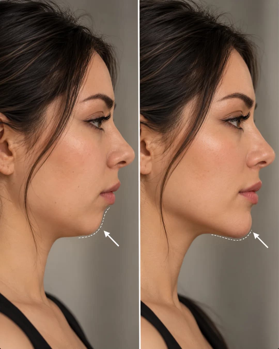 Weak Chin & Receding Profile