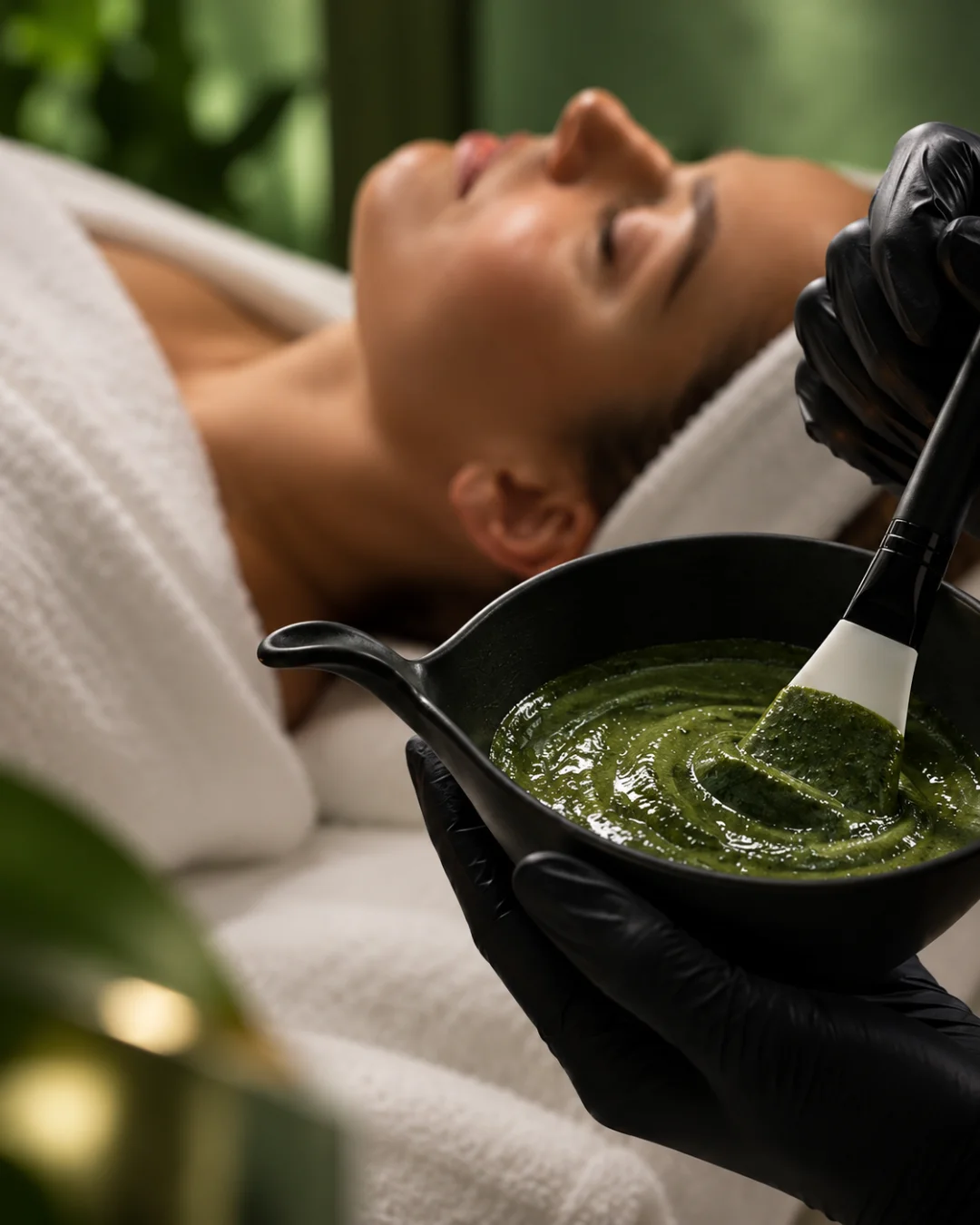 DÉCAAR Algae Peel treatment at Parsa Wellness Clinic