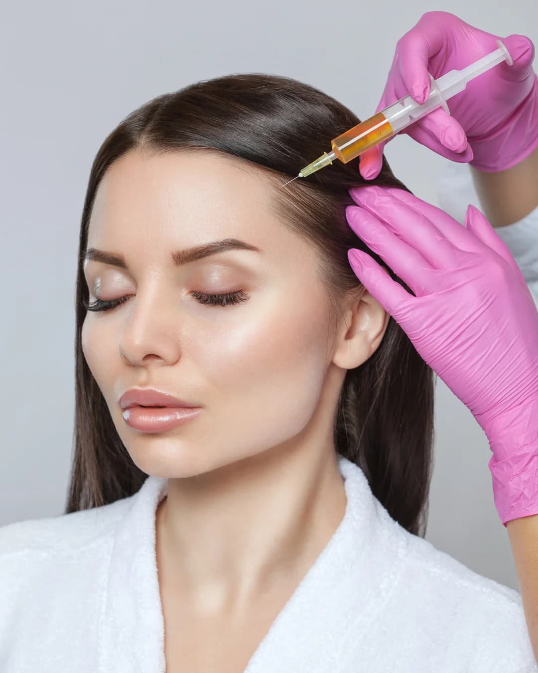PRP hair restoration treatment