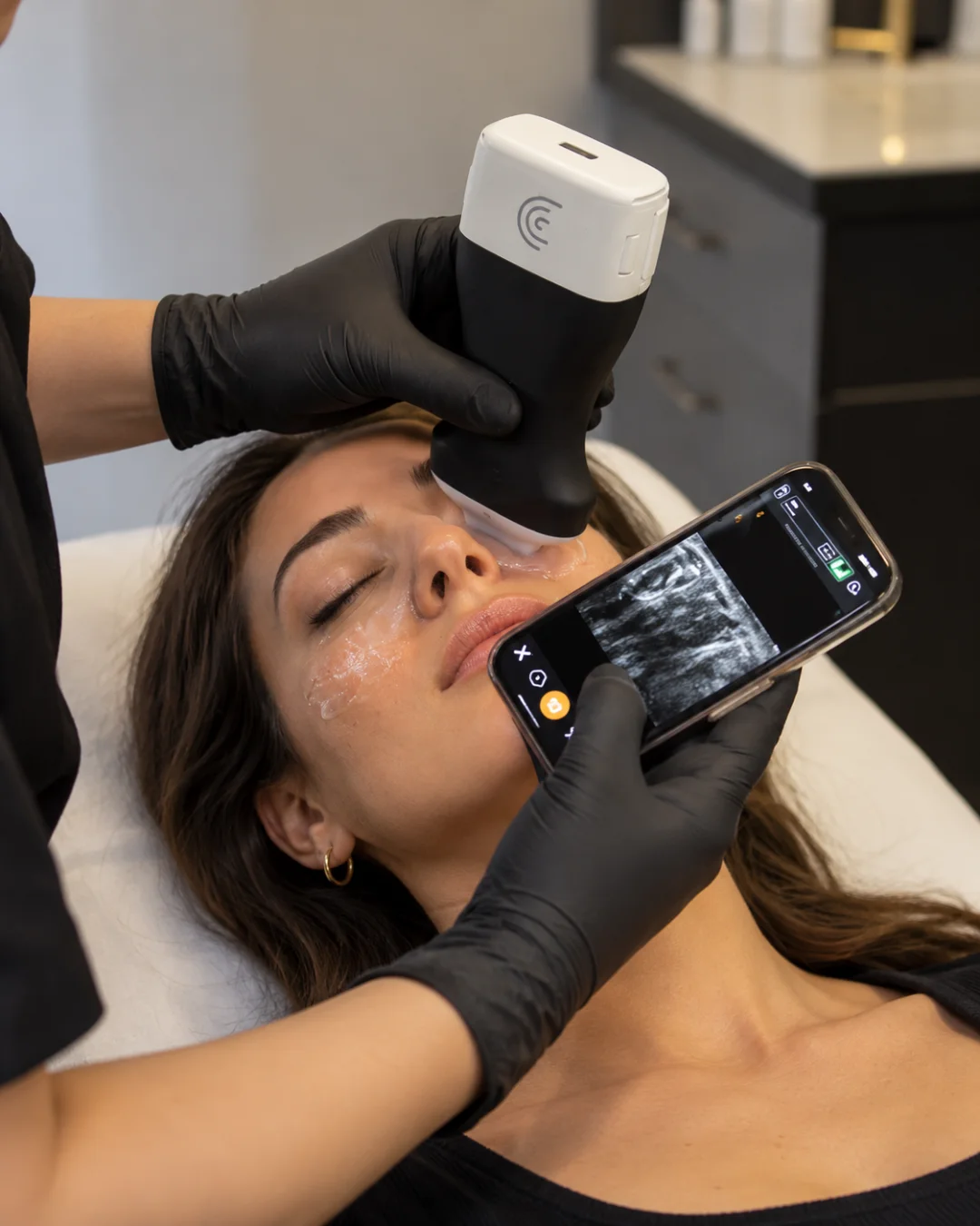 Parsa Wellness Clinic Clarius ultrasound guided aesthetic injectables